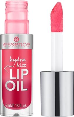 Essence Cosmetics hydra kiss OLIO LABBRA, idratante, curativo, con oli, lucida, rugiadosa, 4 ml