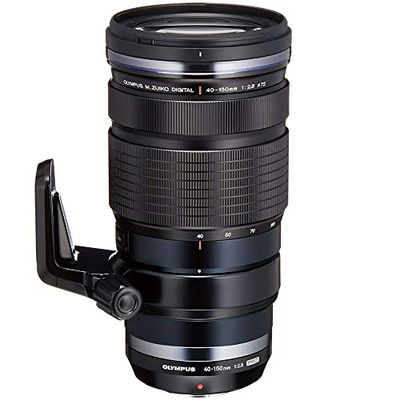 Olympus Teleobjetiva M.Zuiko Digital ED 40-150 mm F2.8 Pro, adequada para todas as câmaras MFT (modelos Olympus OM-D e Pen, série G da Panasonic), preto
