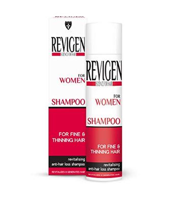 Revigen Shampoo for Women, Revitalizing anti-hair loss shampoo for fine and thinning hair, 250 mL