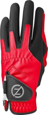 Zero Friction Luva de compressão de golfe, para homem, tamanho único, homem, cor vermelha, tamanho único