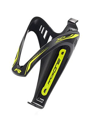 Bottle Holder X3 in Polycarbonate Black/Yellow Matt Finish