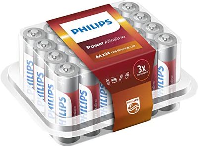 PHILIPS LR6P24P/10 Pilhas AA - 24 unidades - 1,5 V