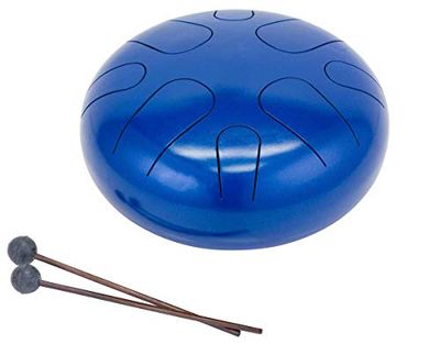 Pearl 8 Note Tongue Drum in G Major PMTD8GMF/687 - Awakening Series - 687 Blue Burst