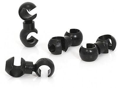 XLC Unisex - volwassenen S-haken BR-X13, zwart, één maat