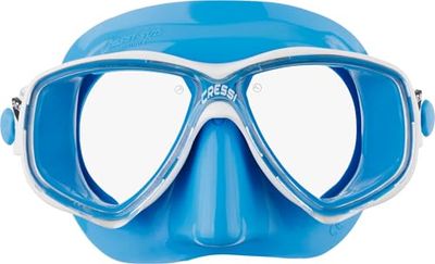 Cressi Maré nova máscara, unissexo, azul/branco, tamanho único