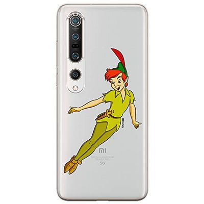 ERT GROUP mobiel telefoonhoesje voor Xiaomi MI 10 / MI 10 PRO origineel en officieel erkend Disney patroon Peter Pan 001 optimaal aangepast aan de vorm van de mobiele telefoon, gedeeltelijk bedrukt
