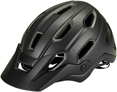 Giro Nine Casco de Bicicleta, Unisex Adulto, Negro Mate, Medium (55-59cm)