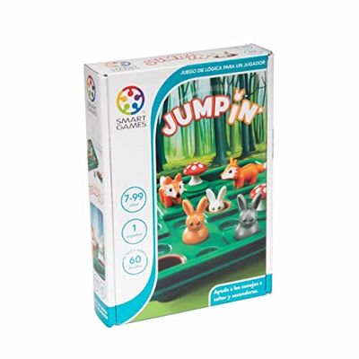 SmartGames - Jump In' | Giochi Da Tavolo Bambini 7 Anni | Puzzle Bambini | Giochi Di Ingegneria | Giochi Educativi 7 Anni | Giochi Di Logica Per Bambini