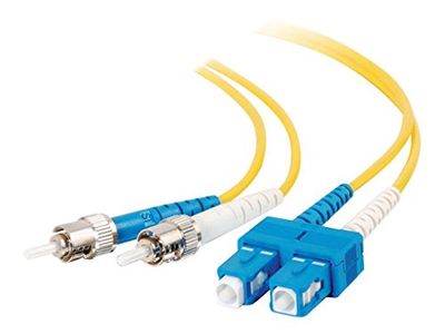 C2G Cavo a fibre ottiche SC-ST 9/125 OS1 Duplex SC/ST 1 m