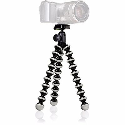 JOBY GorillaPod 1K - Stand de tripé flexível compacto para câmaras compactas avançadas e CSC/sem espelho, peso até 1 kg, JB01511-BWW