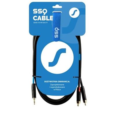 Sound station quality (SSQ) Audio Jack naar 2 RCA SS-1423 kabel