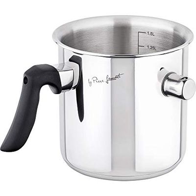 Pot à Lait à Double Paroi, 1.5L Capacité