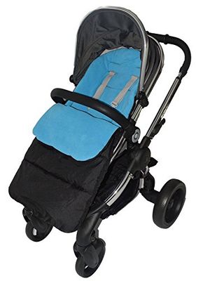 Fotmuff/mysiga tår kompatibel med iCandy körsbär skotstol havsblå