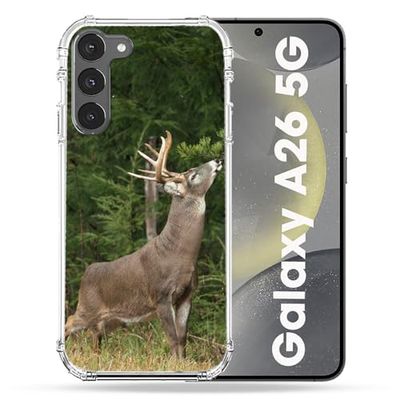 Cokitec Wzmocniona obudowa do Samsung Galaxy A26 5G Polowanie na jelenie