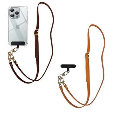 W EVA-halsband, chocolade, dun (2 stuks) voor dames, Chocolade, Fin