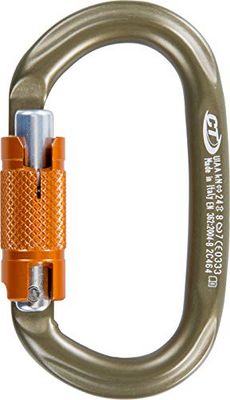 Climbing Technology Pillar WG HC Karabijnhaak, uniseks, bruin, eenheidsmaat