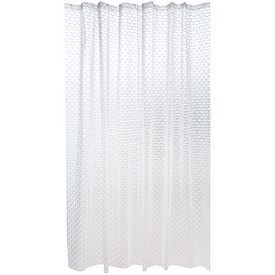 MSV Premium de corcho Eva cortina de ducha, Multicolor, 180 x 200 cm