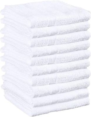 Mjuka textilier vita spahanddukar för ansiktsvård – salongshanddukar/handdukar Bulk/ansiktshanddukar för estetiker mjuka/Toallas para Salon De Belleza/40 x 60 cm/förpackning med 12