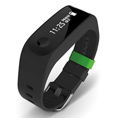 Soehnle Fitnesstracker Fit Connect met bluetooth-verbinding, fitnessarmband met maximaal 10 dagen looptijd telt stappen en calorieverbruik, fitnesshorloge met slaapanalyse