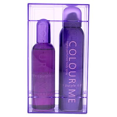 COLOUR ME Purpur - Fragrance for Women - Gift Set 100ml EDP/150ml Body Spray, av Milton-Lloyd
