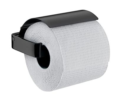 Emco Loft Porte-Papier avec Couvercle Noir