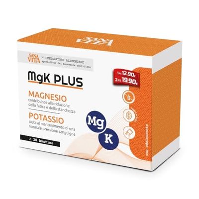 Sanavita MgK Integratore Alimentare di Magnesio e Potassio