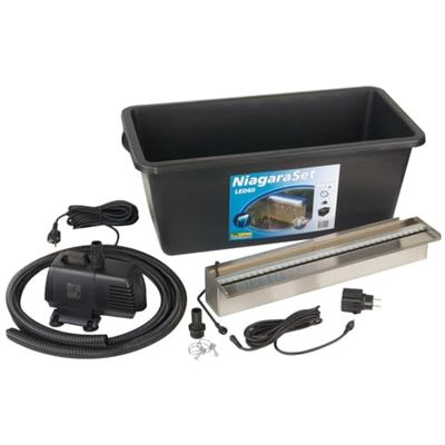 Ubbink RGHT8 Mini Vattenfall, Svart