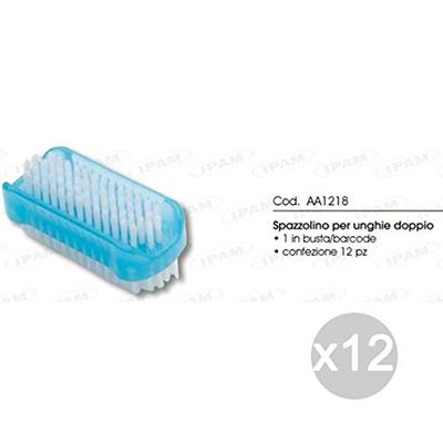 Ipam Brosse à ongles double pédicure – Pack de 12 x 50 g