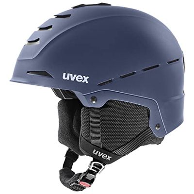uvex Legend 2,0 - Casque de Ski pour Hommes et Femmes - Réglage de la Taille Individuel - Ventilation Optimisée - Navy Matt - 52-55 cm