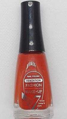 Fashion Make-Up FMU1400305 Vernis à Ongles Tentation N°5 Orange Red 11 ml