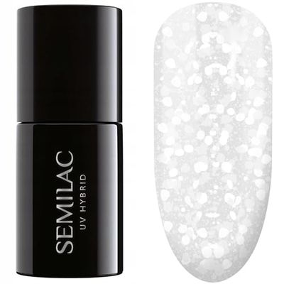 Semilac Vernis à ongles semi-permanent UV 490 Ice Crushed 7 ml