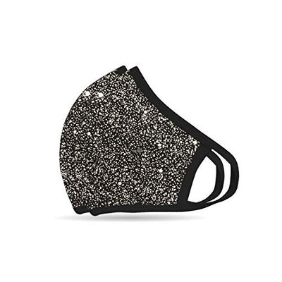 Neqi Mascarilla Reutilizable Neqi Xmas Plata, Adulto S/M 30 g