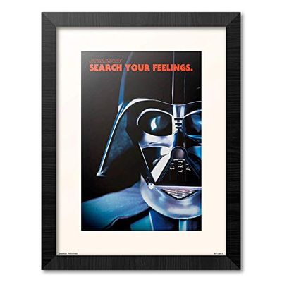 Grupo Erik Stampa/Immagine con Cornice, Star Wars Darth Vader, 30x40