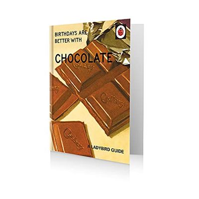 Ladybird Boeken Voor Grown-Ups"Chocolate" Verjaardagskaart