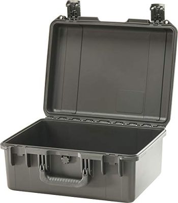 PELI Storm IM2450 professionell skyddande transportlåda, vatten- och dammtät, 32 liters kapacitet, tillverkad i USA, inget skum, svart