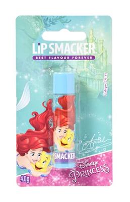 Lip Smacker - Disney Princess Collection - Burrocacao per Bambini - Lip Smacker Disney Ariel Balsamo Labbra Singolo - Gusto Frutti di Bosco