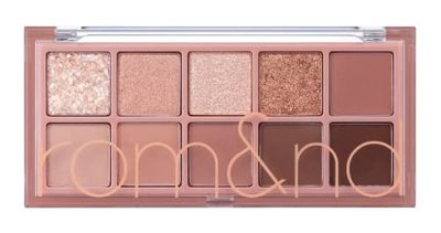 rom&nd Better Than Palette 03 ROSEBUD GARDENㅣ10 Blendable ShadesㅣLong Lasting and Neutral Eyeshadow PaletteㅣHigh Pigmented Smooth, Matte, Glitter, Shimmer Eye Makeupㅣ7.7g