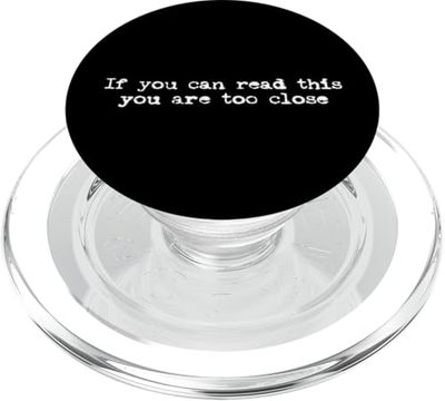 Si puedes leer esto, divertido juego de palabras de broma PopSockets PopGrip para MagSafe