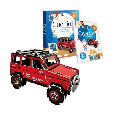 CUENTOS PARA IMAGINAR Y CONSTRUIR 3D - COCHE RALLY