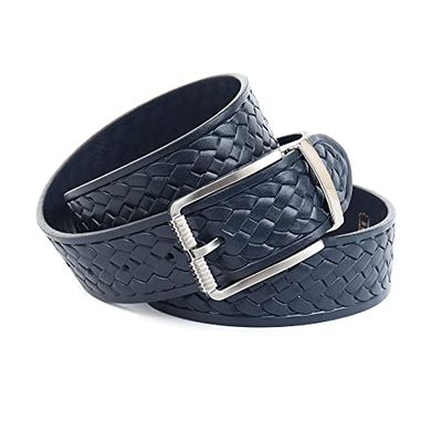 Anthoni Crown Unisex BLU2P4980-85 riem, donkerblauw, 85