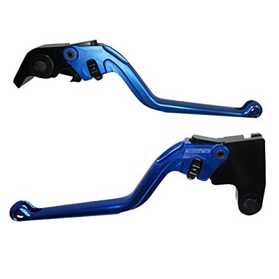 ACCOSSATO Paire de leviers bleus pour Triumph Speed Triple R de 2012 à 2015 (CC 1050)