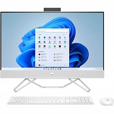 HP All in One 24-CB0028NS AMD Ryzen 5 5500U QWERTY Spaans 512GB SSD 23,8" 16GB RAM