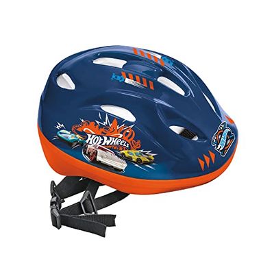Mondo Kids' Helmets Toys-Kinderfietshelm Design Hot Wheels-28506, meerkleurig (meerkleurig), eenheidsmaat
