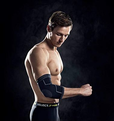 Derbystar Unisex Elastic Elbow Bandage Black L