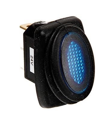 Lampa 45534 mikroprzełącznik z LED, niebieski