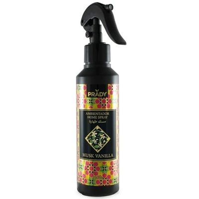 Prady - Ambientador Home Spray Árabe Musk Vainilla Tahara - 220 ml - Fragancia Cálida y Envolvente