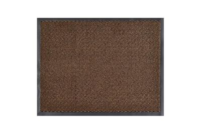 andiamo Capacho fácil - felpudo que prende a sujidade para a entrada de casa - pode ser usado de forma flexível como felpudo para portas de interior ou felpudo para sapatos 90 x 150 cm castanho