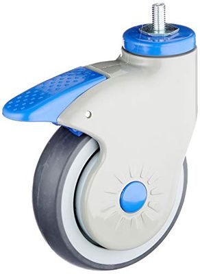 HOMECRAFT Atlantic Commode Shower Chair, Spare Grey Castor