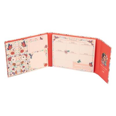 Grupo Erik Weekly Planner & Sticky Notes Set - Frida Kahlo | 5 Notepads In Different Sizes & Envelope | Cute Sticky Notes, Cute Stationery, Frida Kahlo Gifts