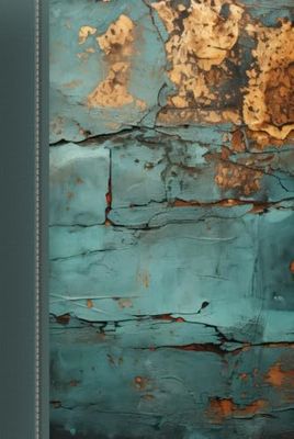 Peeling Wallpaper Texture Journal: a LINED notebook for self-expression